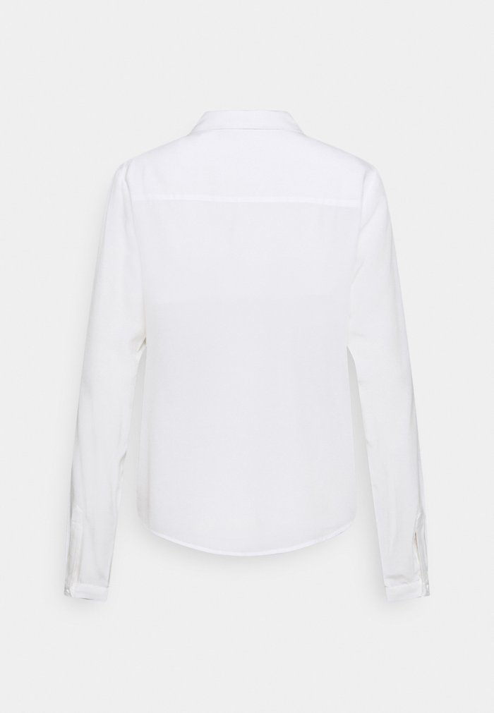 Chemisier Anna Field Basic With Pocket Button down Blanche Femme | PCI-1921343